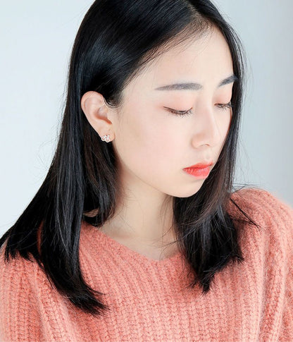 925 Earring Silver Sterling Bicycle