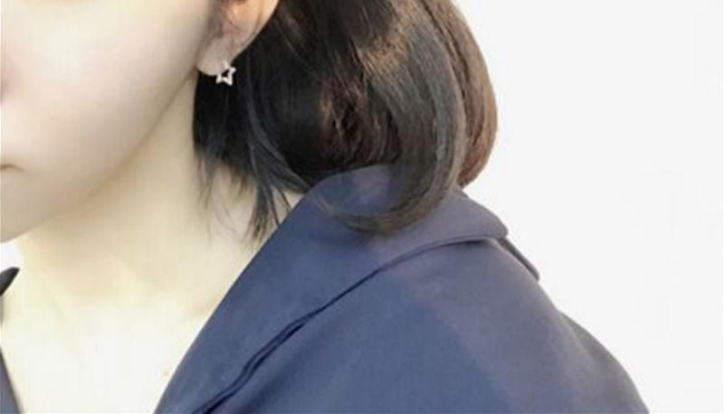 Earring Star Sterling Open 925 Silver