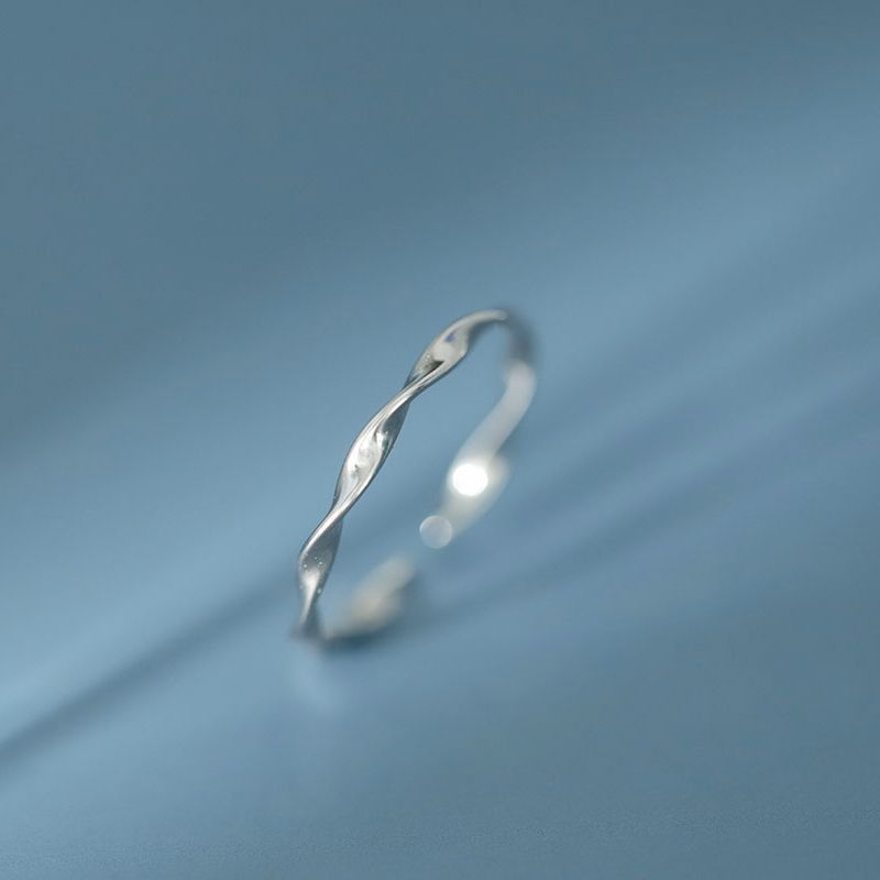 Silver Twisted Sterling Ring