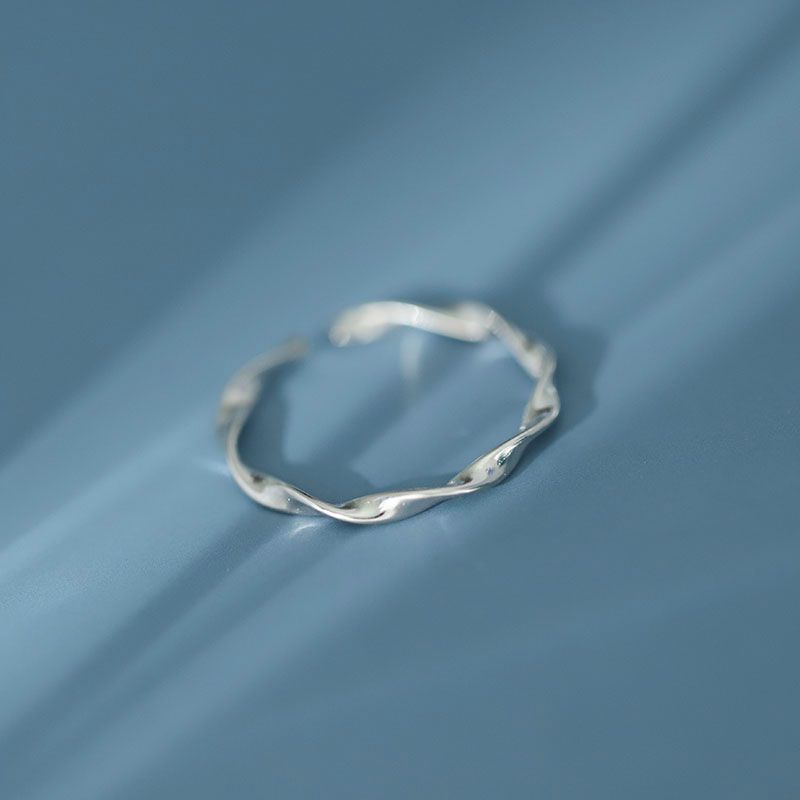 Silver Twisted Sterling Ring