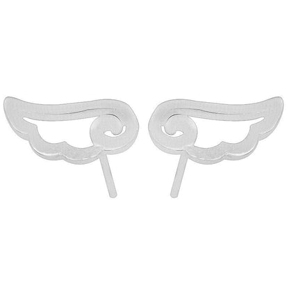Silver Sterling Wings Earring