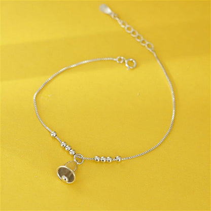 Silver Bell Bracelet Sterling