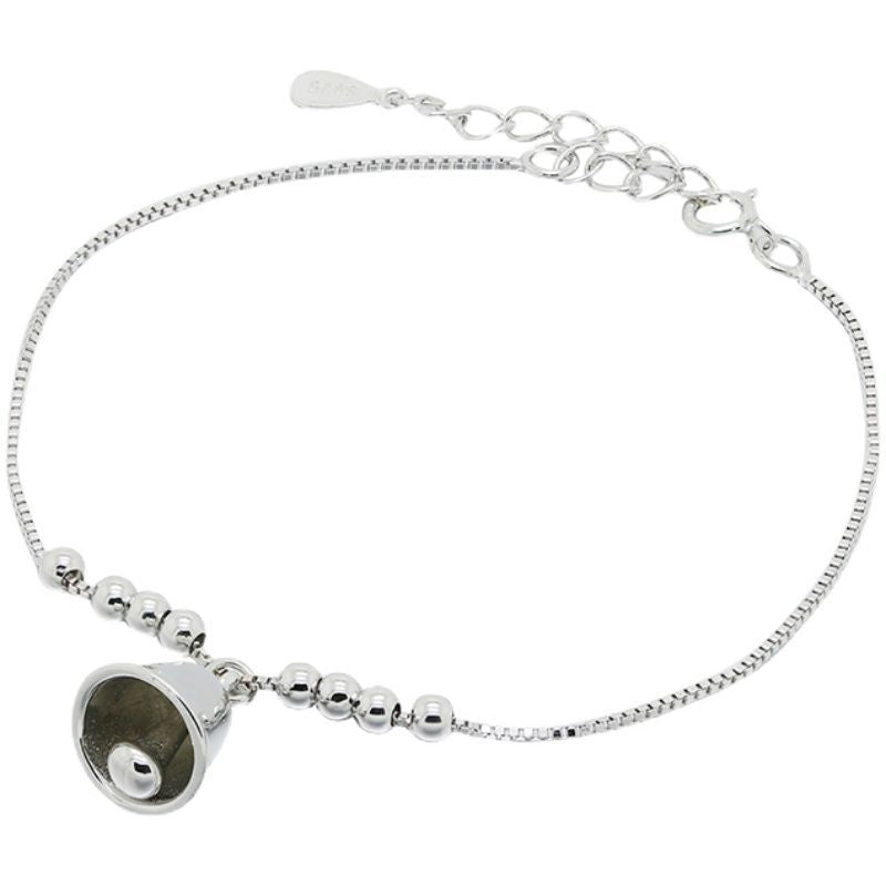 Silver Bell Bracelet Sterling