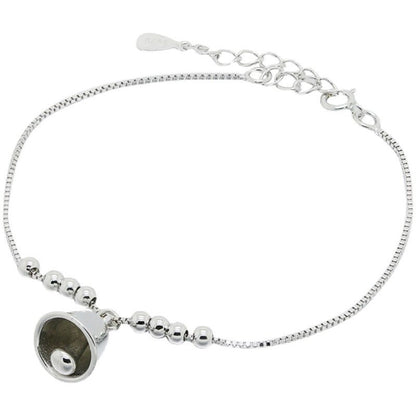 Silver Bell Bracelet Sterling