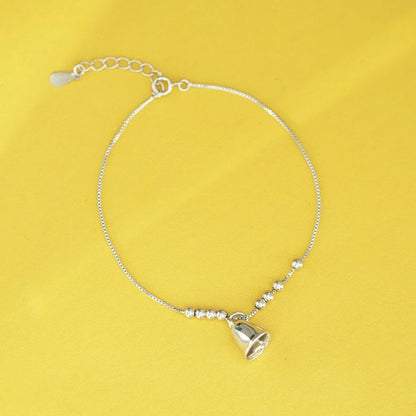 Silver Bell Bracelet Sterling