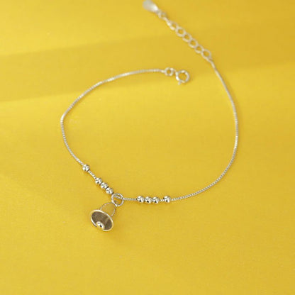 Silver Bell Bracelet Sterling