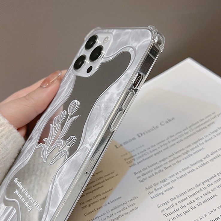 Mirrored Flower Phone Case