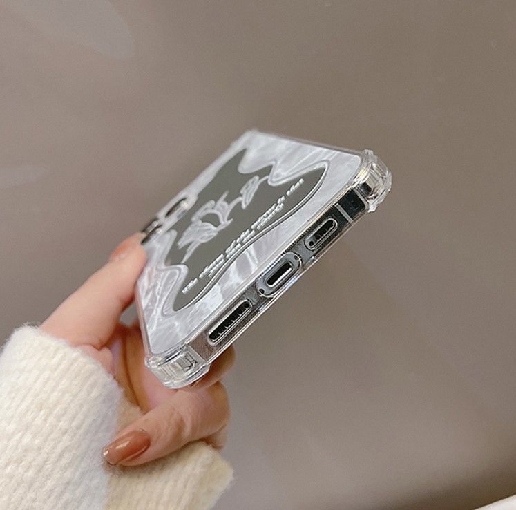 Mirrored Flower Phone Case