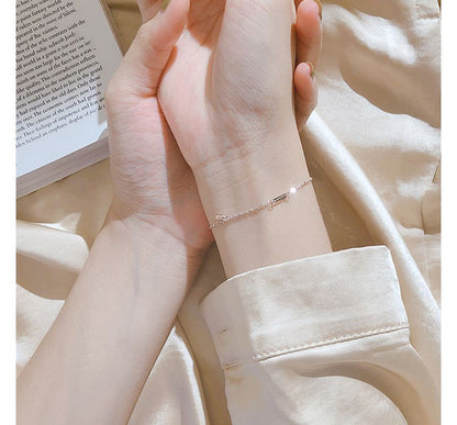 Bracelet Sterling LUCK Silver