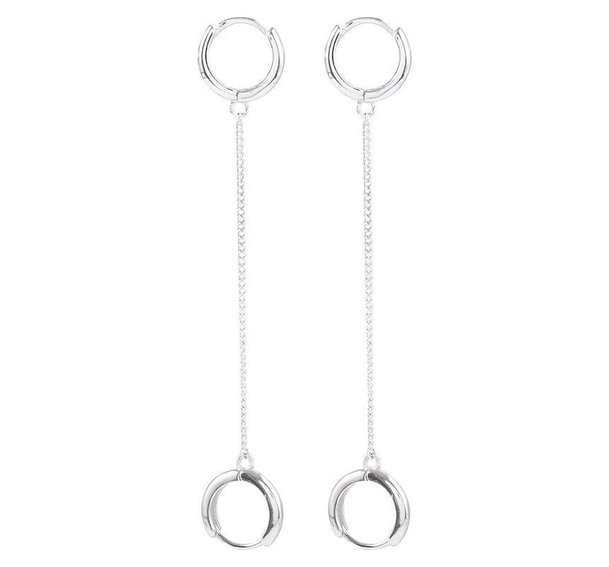 Piercing Earring Hoop Double
