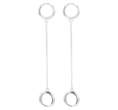 Piercing Earring Hoop Double
