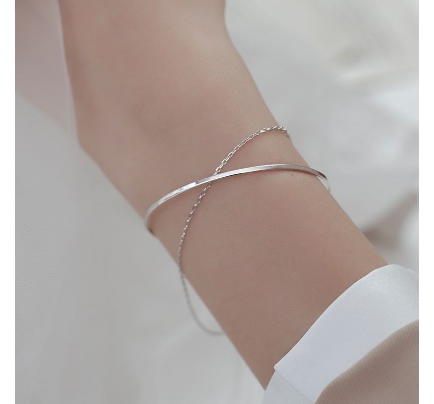 Bracelet Layered Silver Sterling