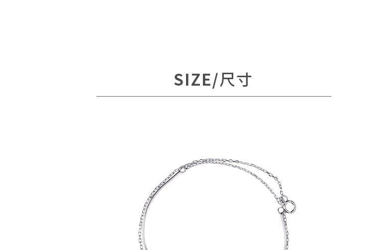 Bracelet Layered Silver Sterling