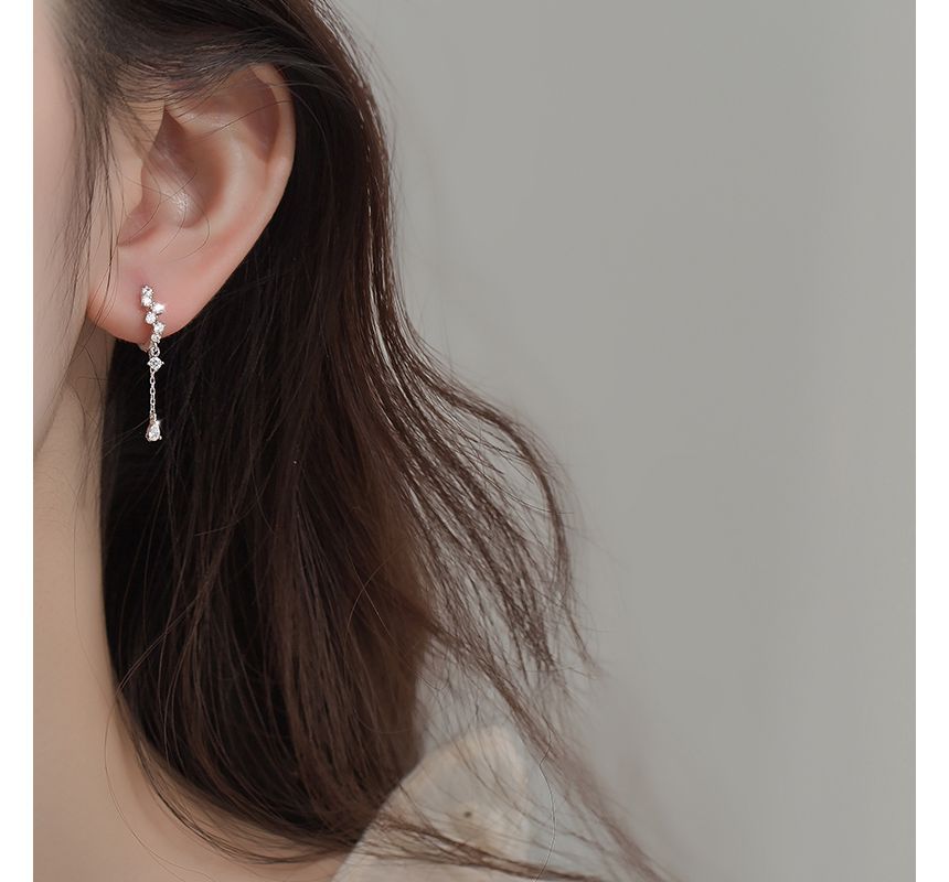 Earring Rhinestone Drop