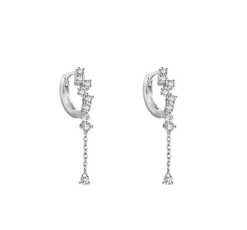Earring Rhinestone Drop