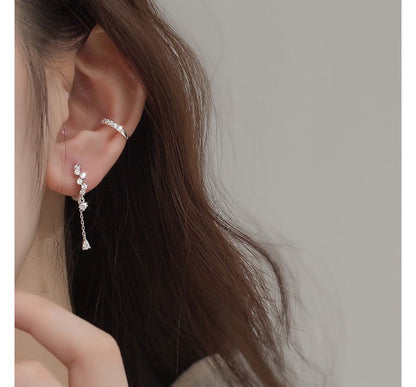 Earring Rhinestone Drop