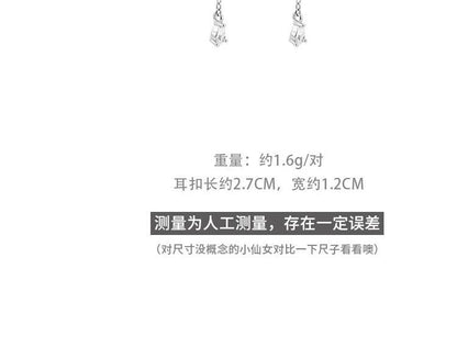 Earring Rhinestone Drop