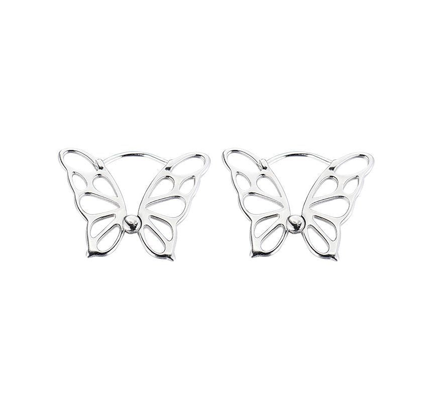 Sterling Silver Earring Butterfly