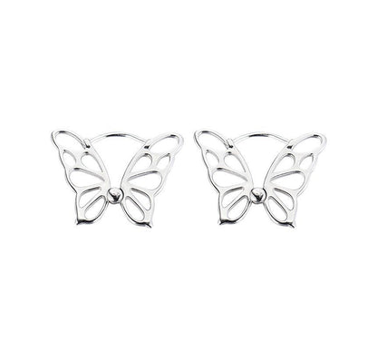 Sterling Silver Earring Butterfly