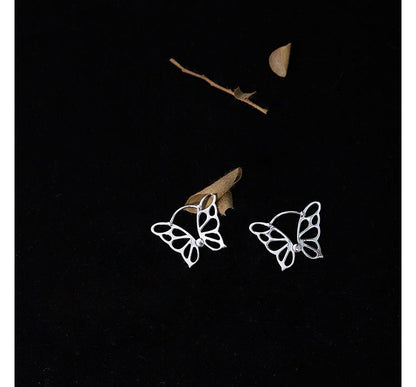 Sterling Silver Earring Butterfly