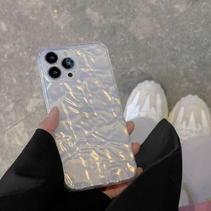 Transparent Phone Case Textured