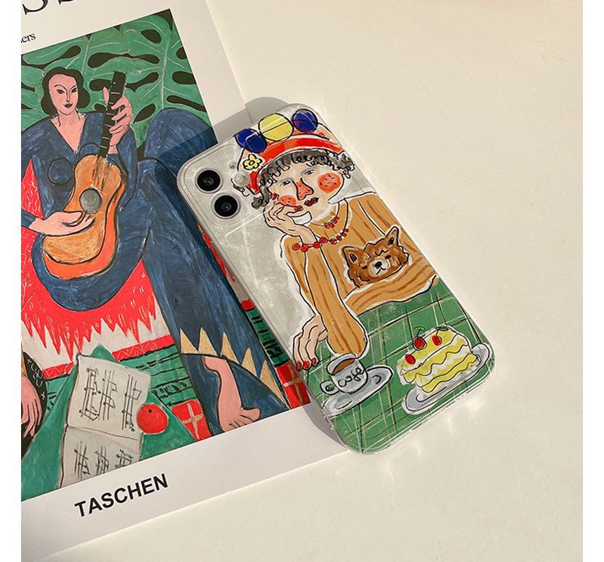 Phone Transparent Case Cartoon
