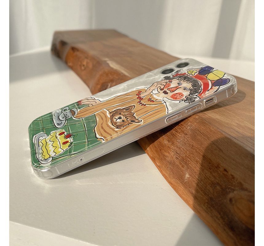 Phone Transparent Case Cartoon