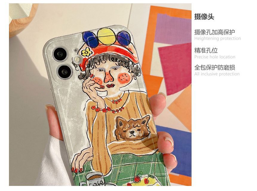 Phone Transparent Case Cartoon