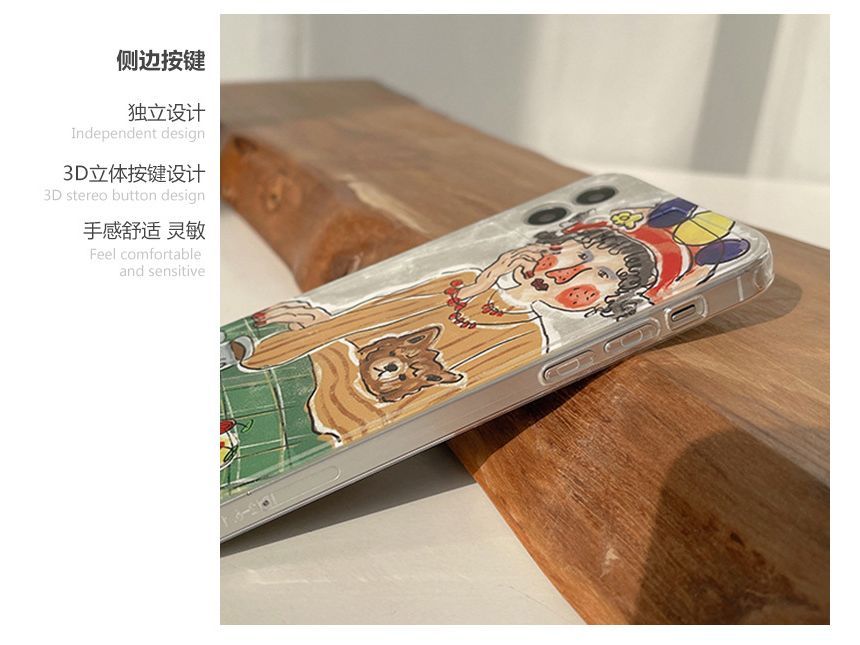 Phone Transparent Case Cartoon