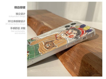 Phone Transparent Case Cartoon
