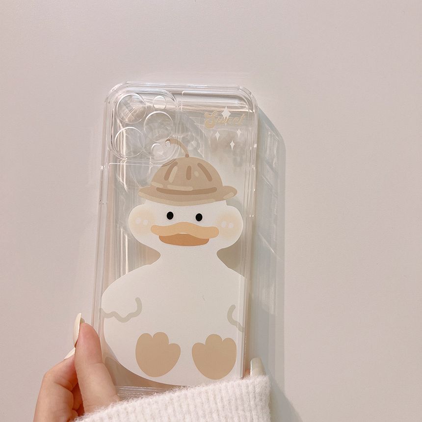 Transparent Duck Case Phone