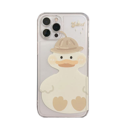 Transparent Duck Case Phone