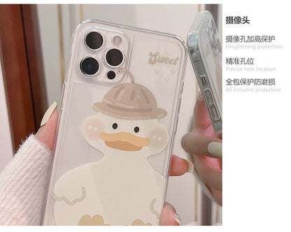 Transparent Duck Case Phone