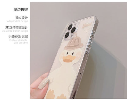 Transparent Duck Case Phone