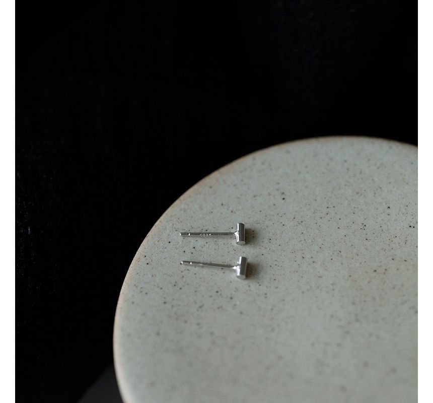 Stud Earring Silver Sterling