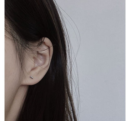 Stud Earring Silver Sterling