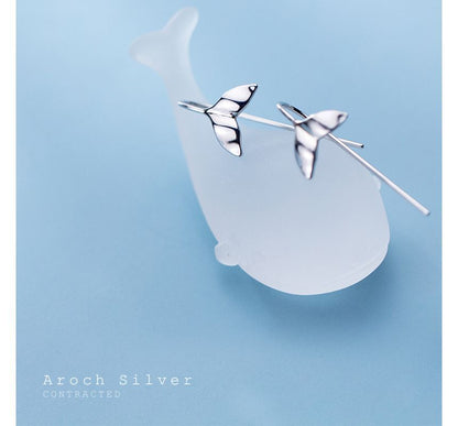 Fish Tail Earring Drop