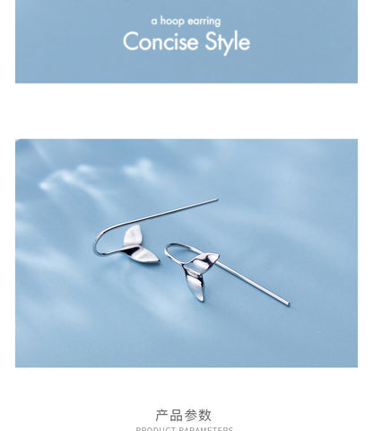 Fish Tail Earring Drop