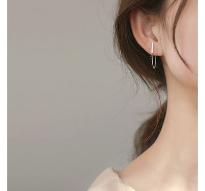 Metal Chain Earring