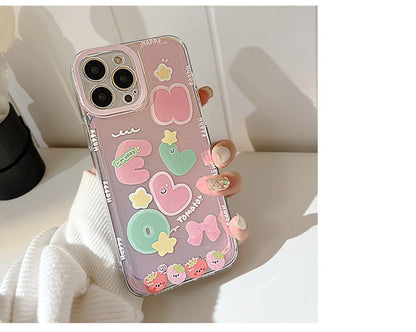 Phone Case Cartoon Holographic