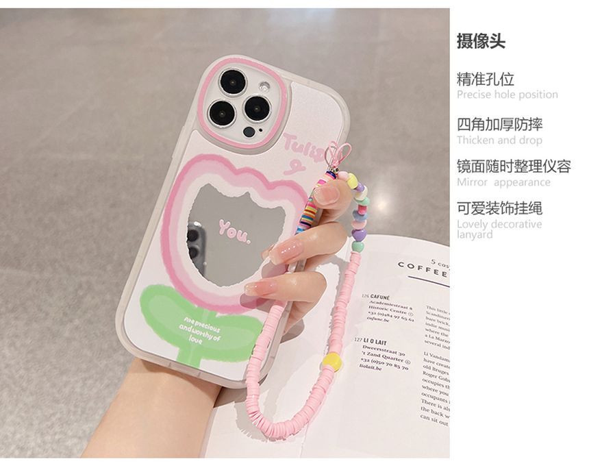 Mirrored Tulip Case Phone