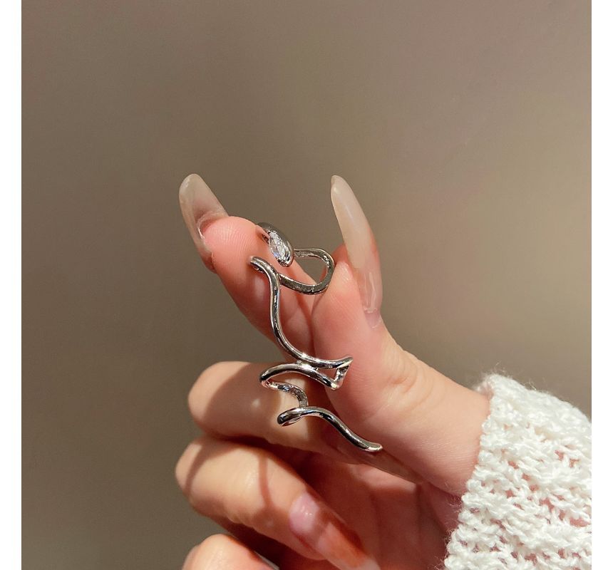 Snake Earring Alloy Cuff