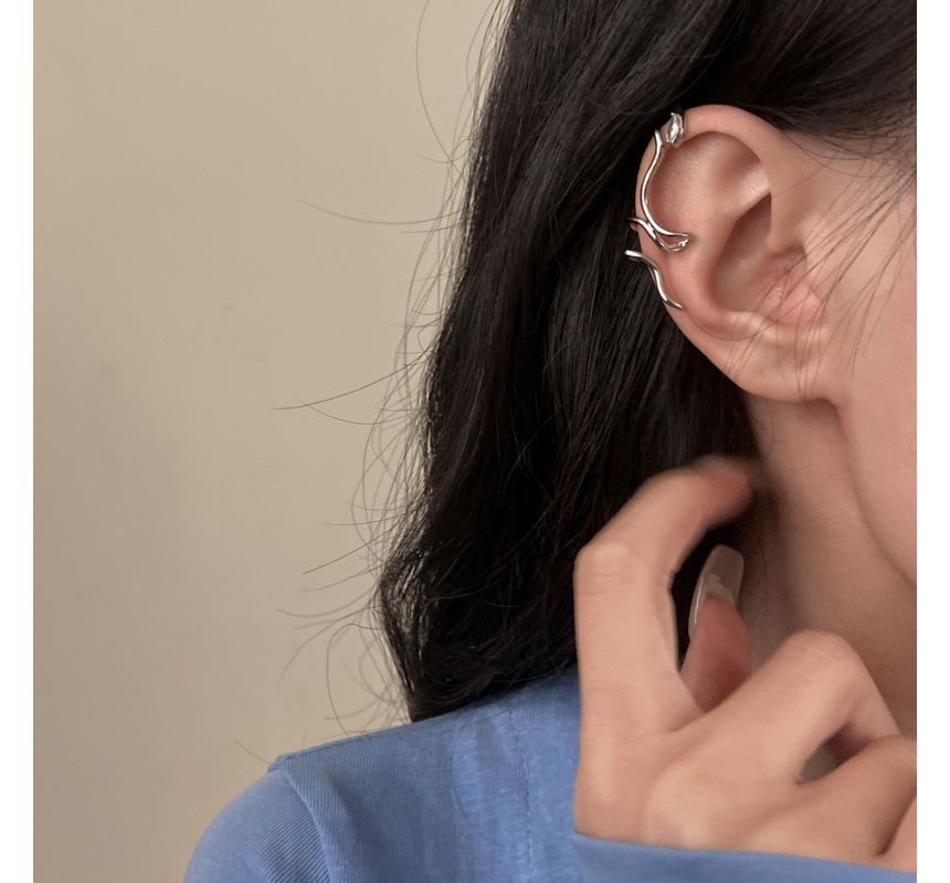 Snake Earring Alloy Cuff