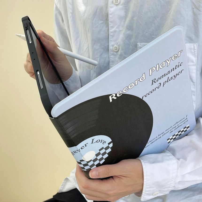 iPad Print Vinyl Record Case