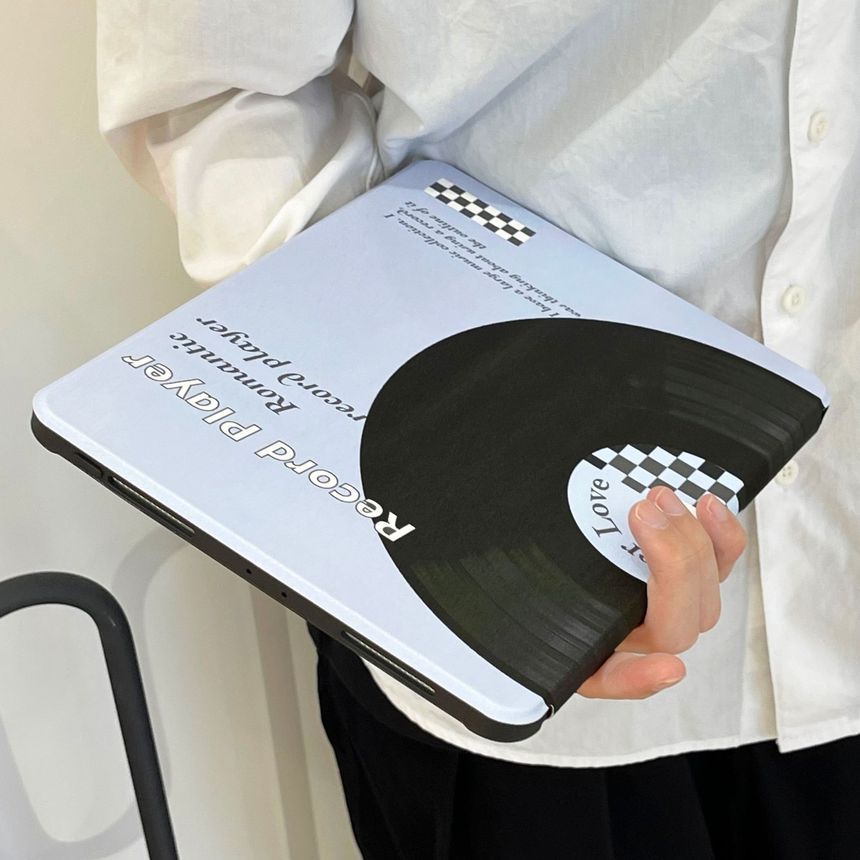 iPad Print Vinyl Record Case