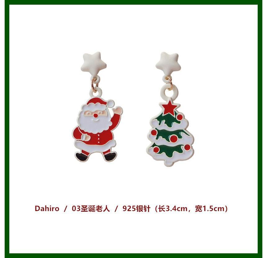 Earring Alloy Christmas designs) (various