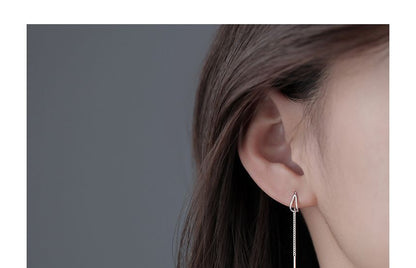 Plain Threader Earring