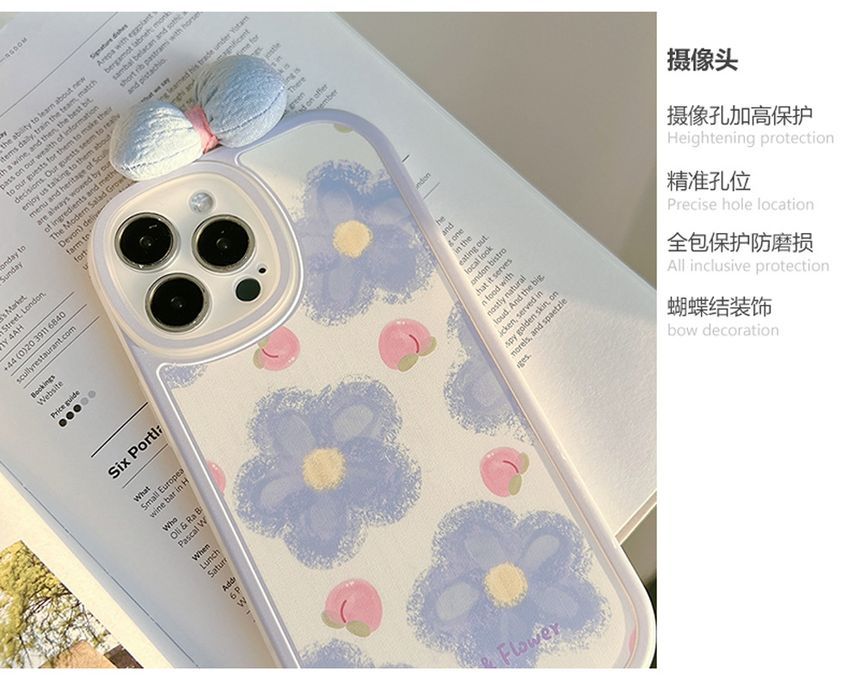 Floral Case Phone