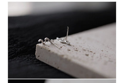 Silver Snake Sterling Earring