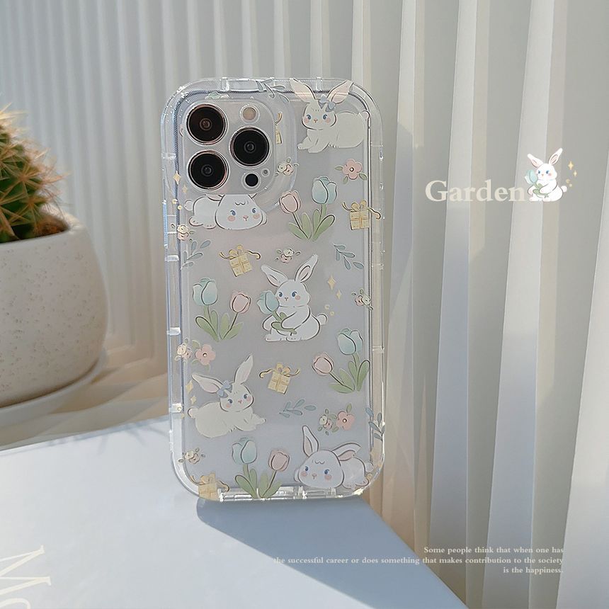 Case Rabbit Print Phone